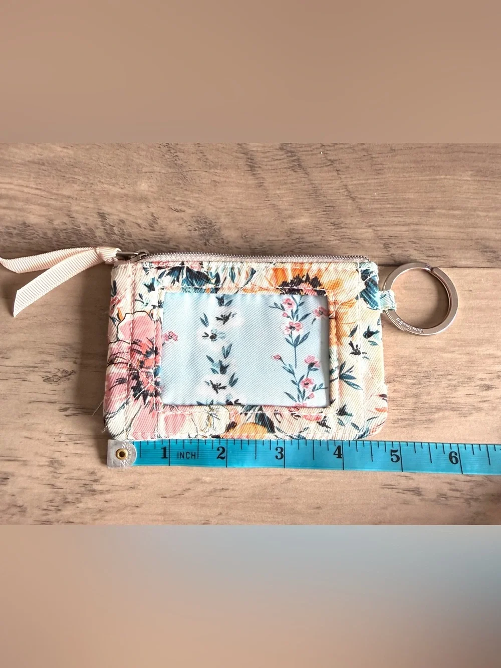 Vera Bradley Performance Twill Zip ID - Picture 10 of 13